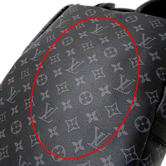 Louis Vuitton Bag Monogram Eclipse Rucksack Backpack Black - Picture 7 of 11
